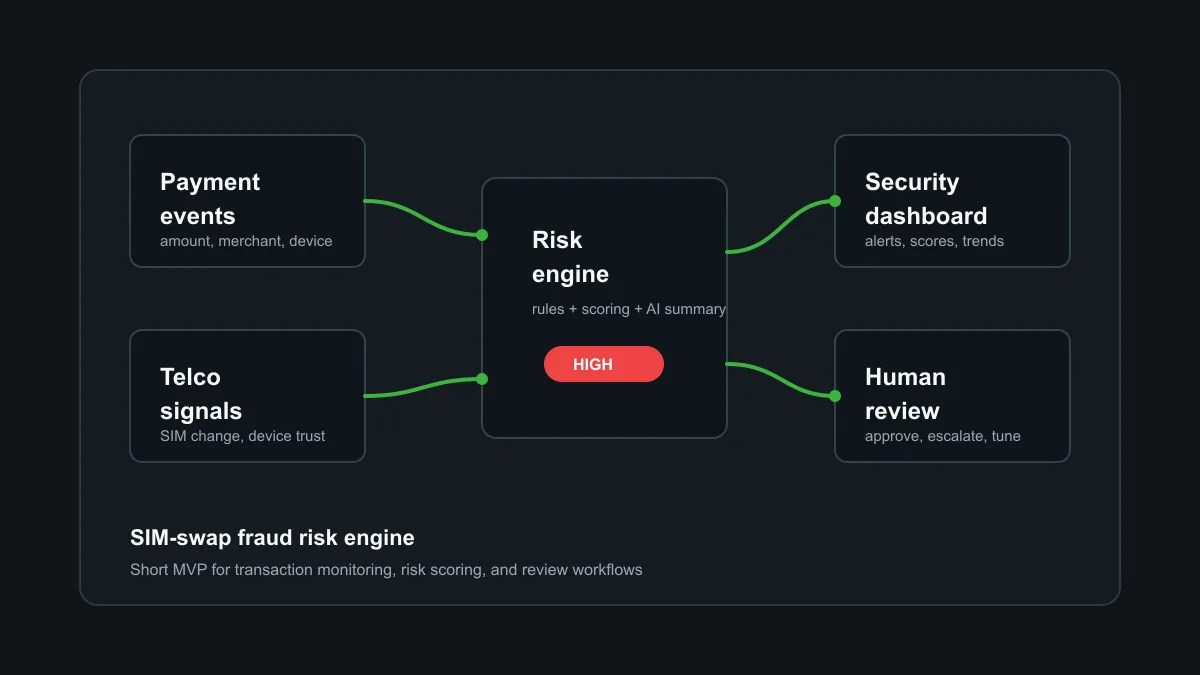 SIM-Swap Fraud Risk Engine